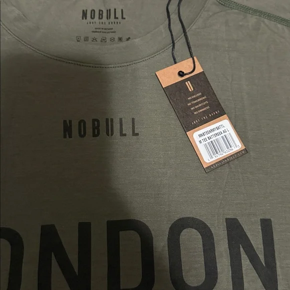 NOBULL Olive Green Men's Shirt - Picture 4 of 4
